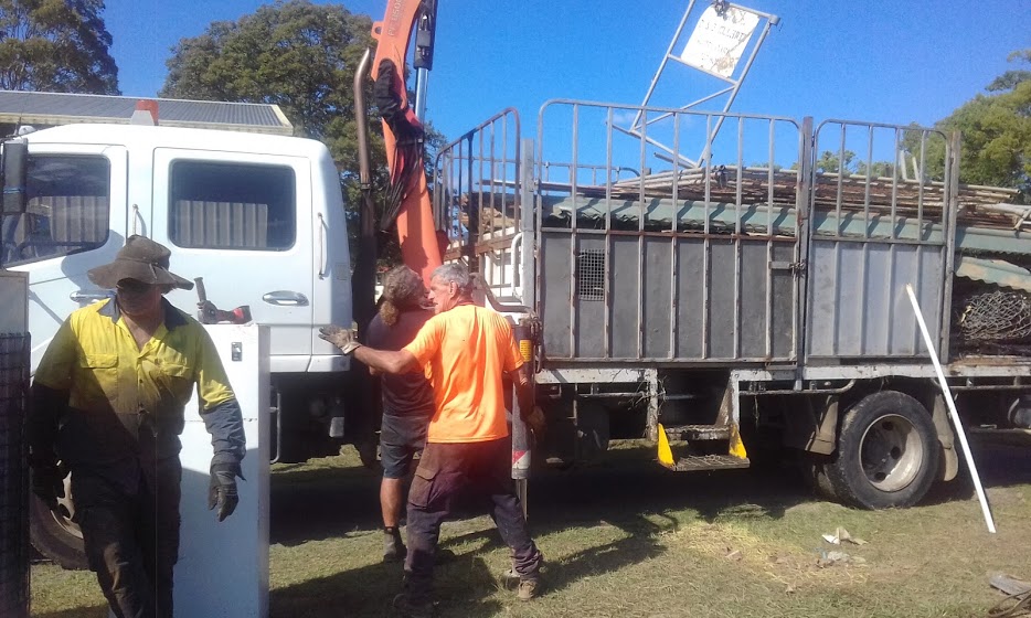 cleanup at showgrounds2 cleanup at showgrounds2